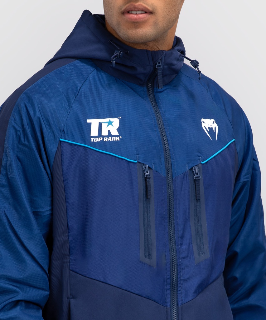 Venum Zip Hoodie X Top Rank, Blau 5