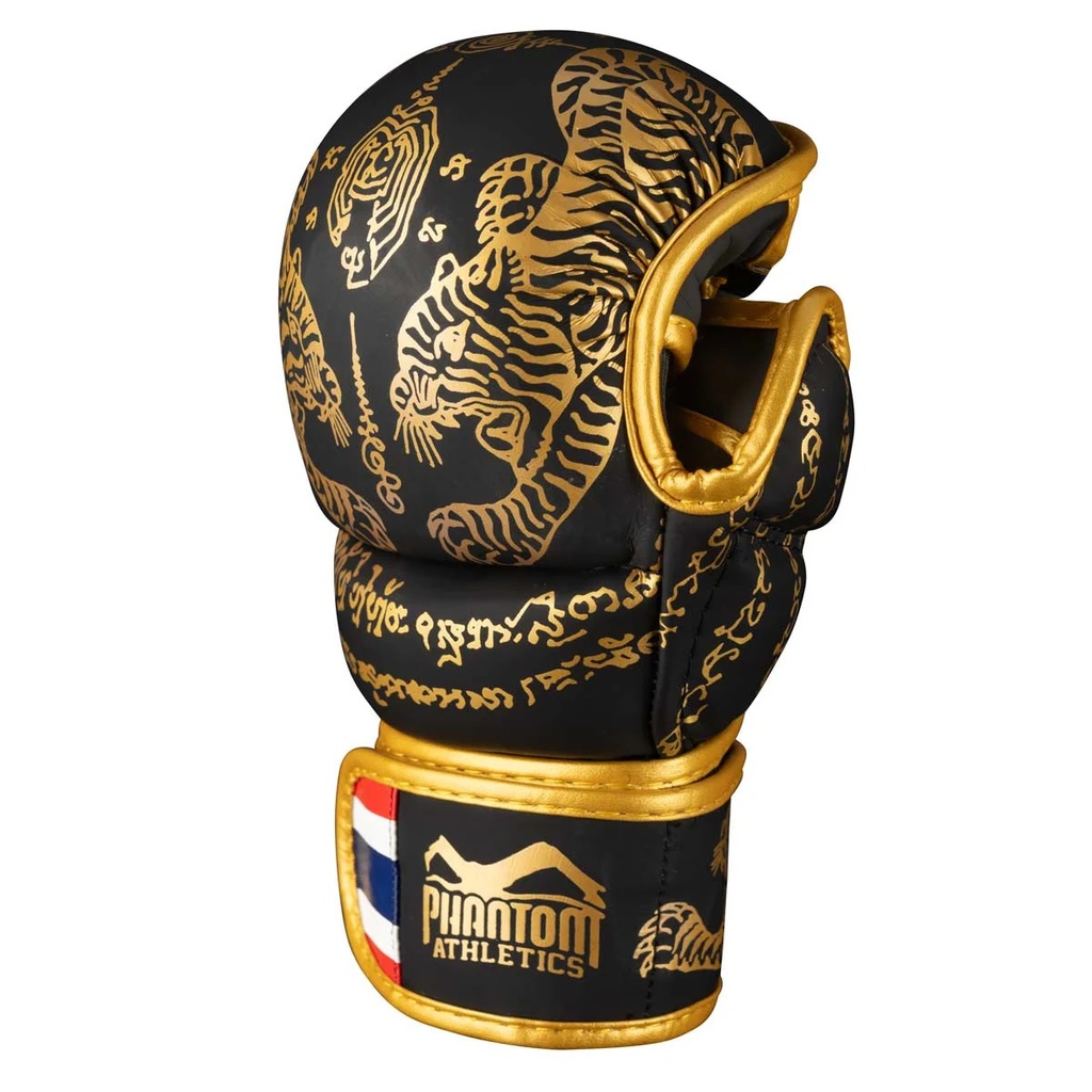 Phantom Sparring MMA Handschuhe Muay Thai LE, Schwarz-Gold 2