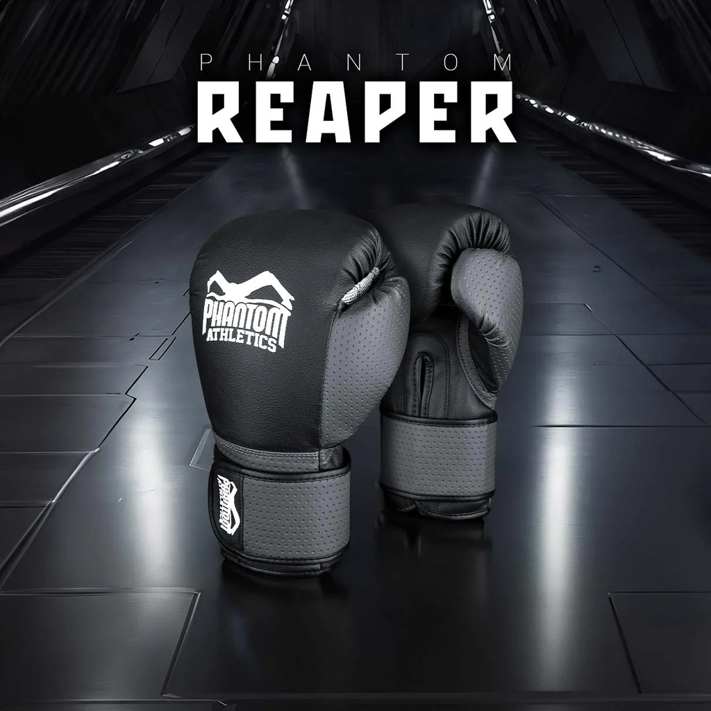 Phantom Boxhandschuhe Reaper, Schwarz-Grau 4