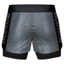 Phantom Fight Shorts Fusion 2in1, Grau 2