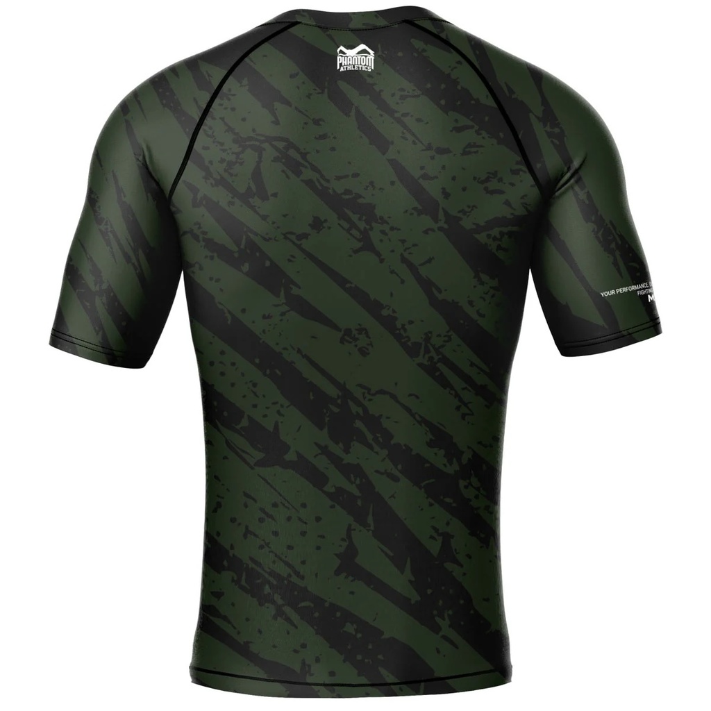 Phantom Rash Guard Evo Camo Tiger, Grün 2