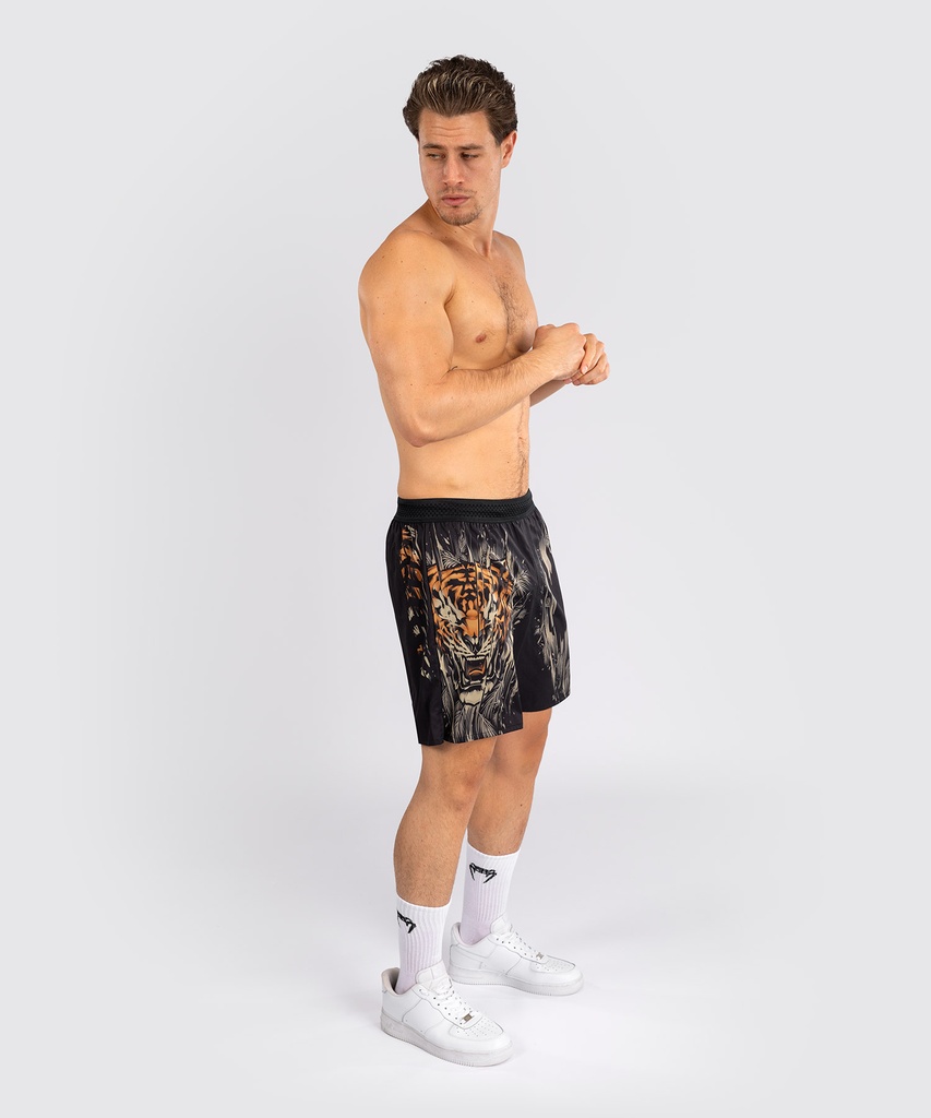 Venum Training Shorts Tiger, Schwarz 2