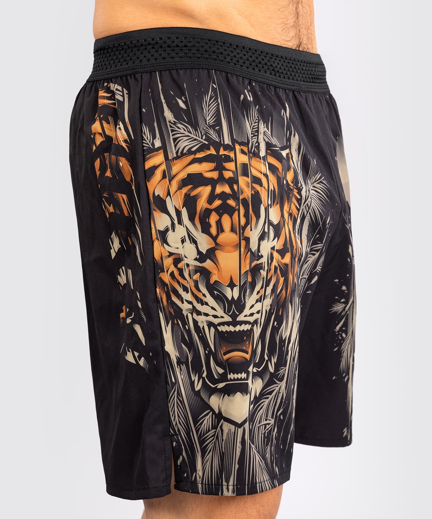 Venum Training Shorts Tiger, Schwarz 4