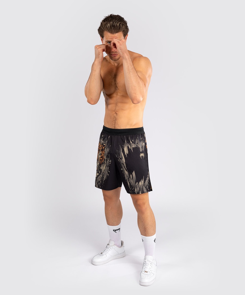 Venum Training Shorts Tiger, Schwarz 6