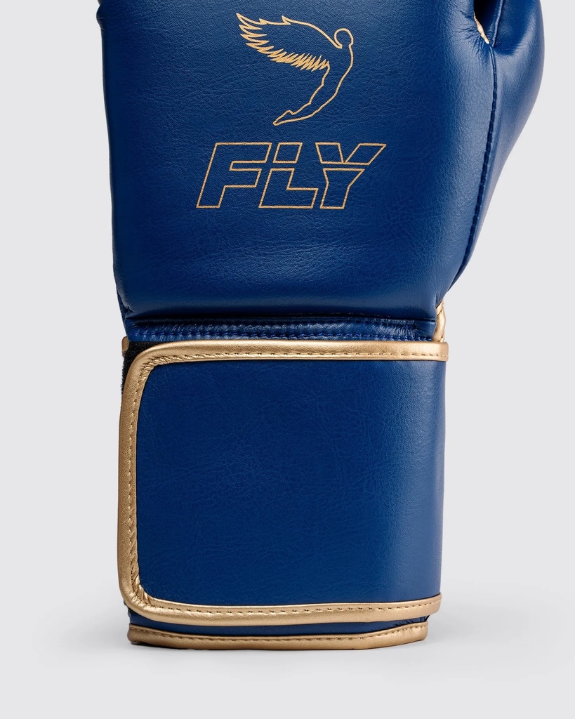 Fly Boxhandschuhe Superloop X, Blau-Gold 6