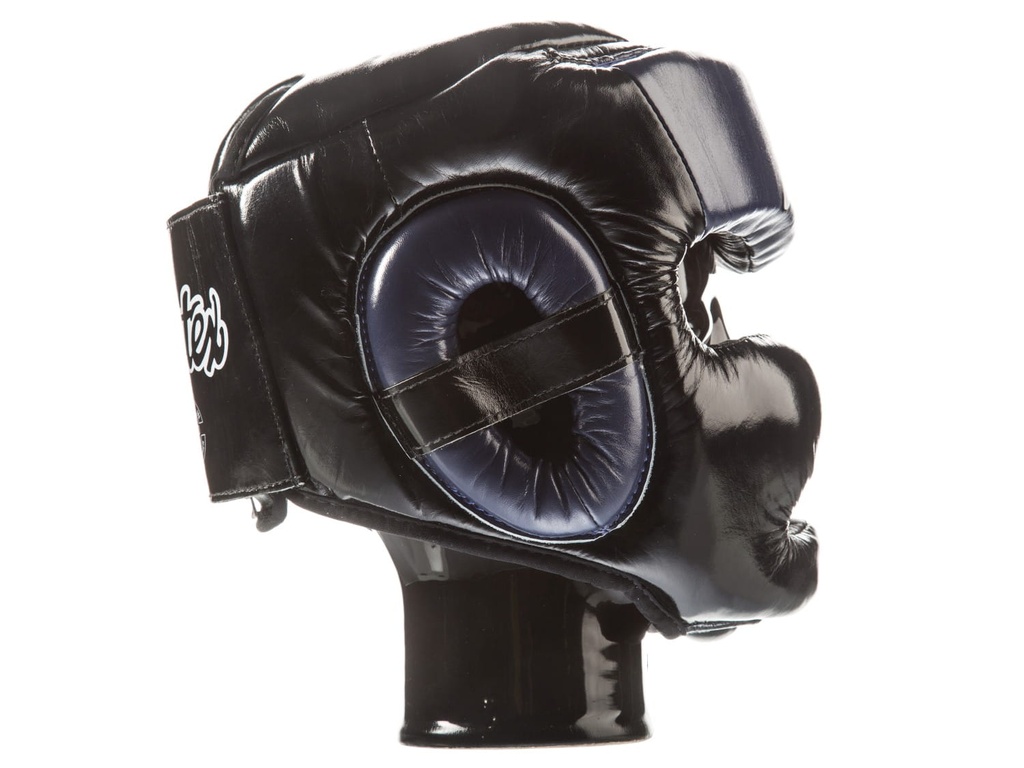 Fairtex Kopfschutz Full Coverage HG13F, Schwarz-Blau