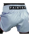 Fairtex Muay Thai Shorts BS1909 Satoru, Silber-Schwarz-Rot 2