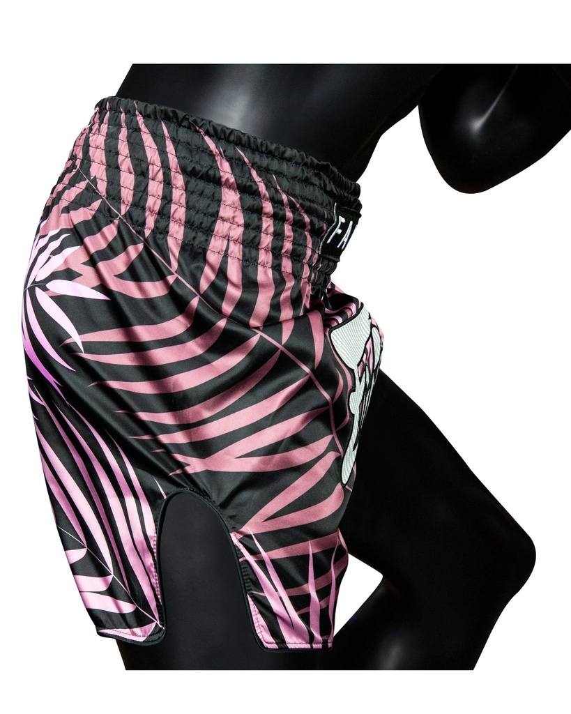 Fairtex Muay Thai Shorts BS1943 Frobidden Forest, Schwarz-Violett 2
