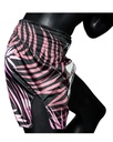 Fairtex Muay Thai Shorts BS1943 Frobidden Forest, Schwarz-Violett 2
