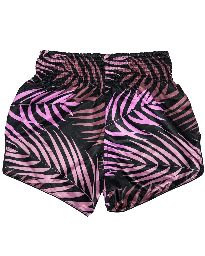 Fairtex Muay Thai Shorts BS1943 Frobidden Forest, Schwarz-Violett 4