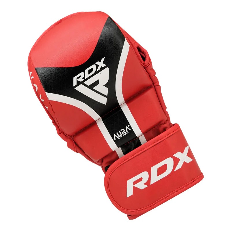 RDX MMA Handschuhe Sparring Aura Plus T17, Rot 5