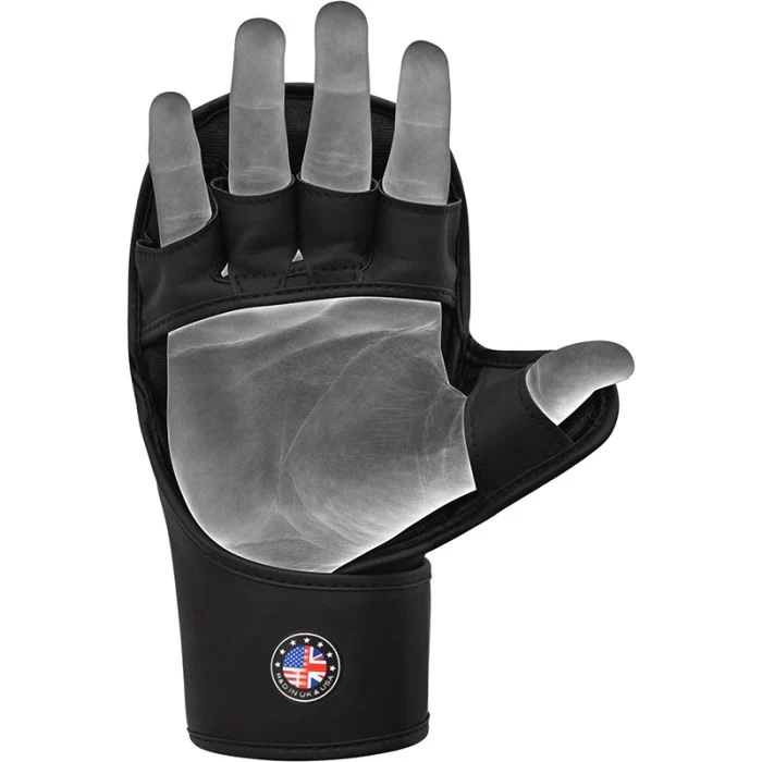 RDX MMA Handschuhe Sparring Aura Plus T17, Schwarz 3