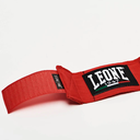 Leone Boxbandagen 4,5m Halbelastisch, Rot