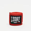Leone Boxbandagen 4,5m Halbelastisch, Rot