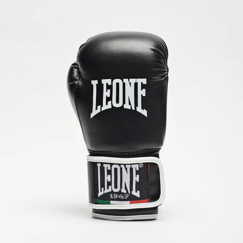 Leone Boxhandschuhe Flash Junior, Schwarz-Weiß