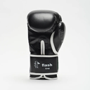 Leone Boxhandschuhe Flash Junior, Schwarz-Weiß