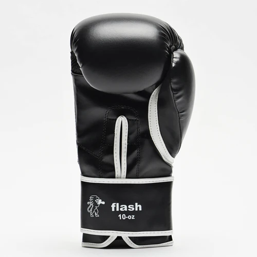 Leone Boxhandschuhe Flash, Schwarz-Weiß