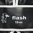 Leone Boxhandschuhe Flash, Schwarz-Weiß
