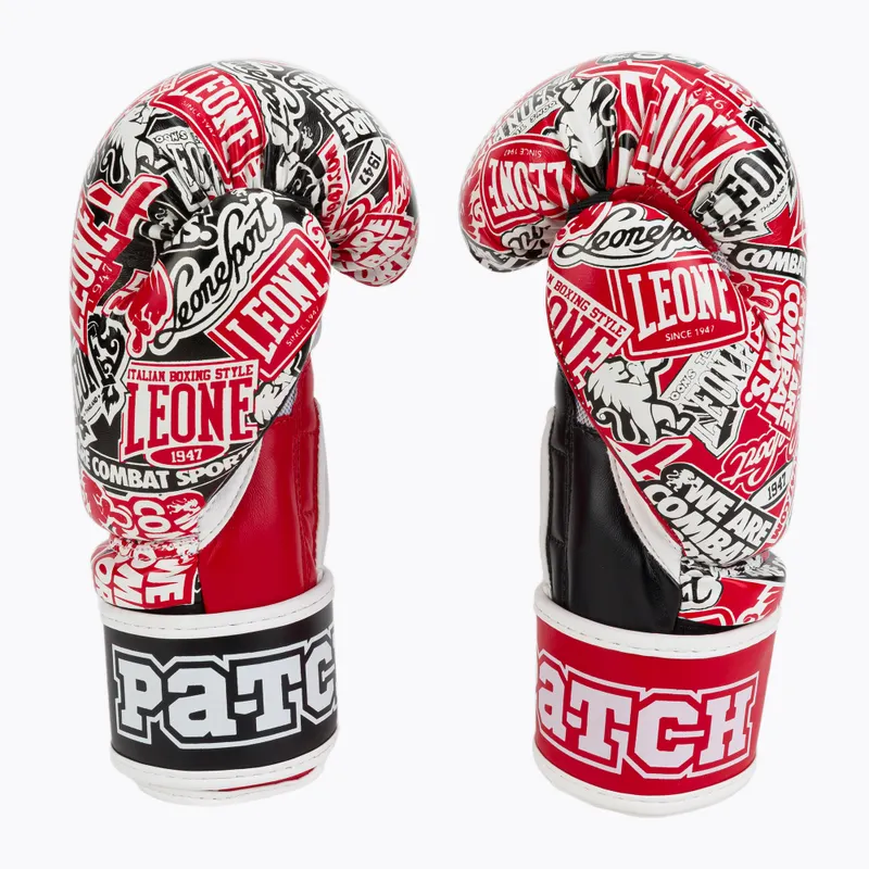 Leone Boxhandschuhe Patch Kids, Mehrfarbig