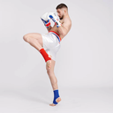 Leone Boxhandschuhe Thai Style, Weiss-Gold