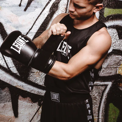 Leone Boxing Tank Top Ambassador, Schwarz
