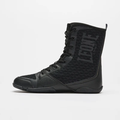 Leone Boxschuhe Professional, Schwarz