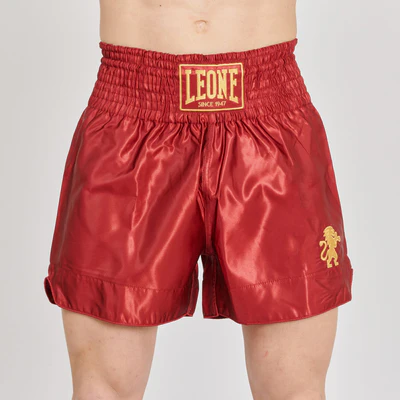 Leone Muay Thai Shorts Basic, Rot