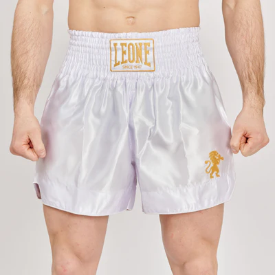 Leone Muay Thai Shorts Basic, Weiß