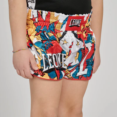 Leone Muay Thai Shorts Hero Kids, Mehrfarbig