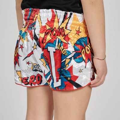 Leone Muay Thai Shorts Hero Kids, Mehrfarbig