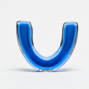 Leone Mundschutz Top Guard, Blau