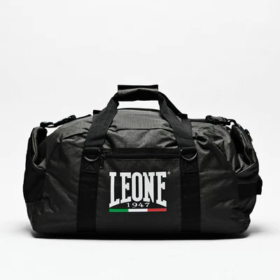 Leone Sporttasche/Rucksack AC908, Schwarz
