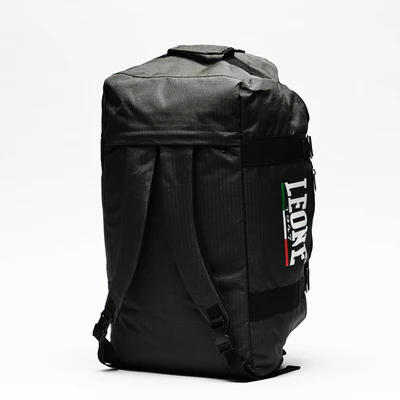 Leone Sporttasche/Rucksack AC908, Schwarz