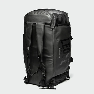Leone Sporttasche/Rucksack Black Edition, Schwarz