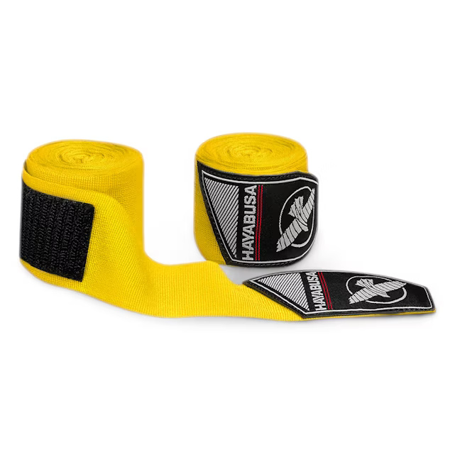 Hayabusa Boxbandagen Perfect Stretch 4,5m Halbelastisch, Gelb