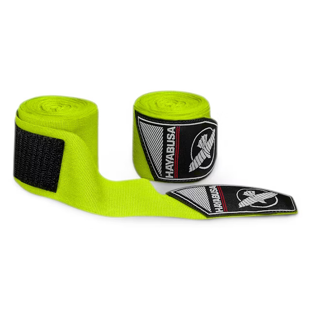 Hayabusa Boxbandagen Perfect Stretch 4,5m Halbelastisch, Grün