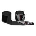 Hayabusa Boxbandagen Perfect Stretch 4,5m Halbelastisch, Schwarzwwwwwwwwwwwww