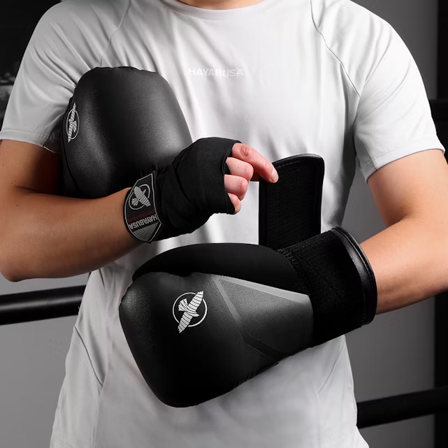 Hayabusa Boxhandschuhe E1 Kids, Schwarz