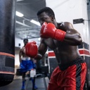 Hayabusa Boxhandschuhe Pro, Rot