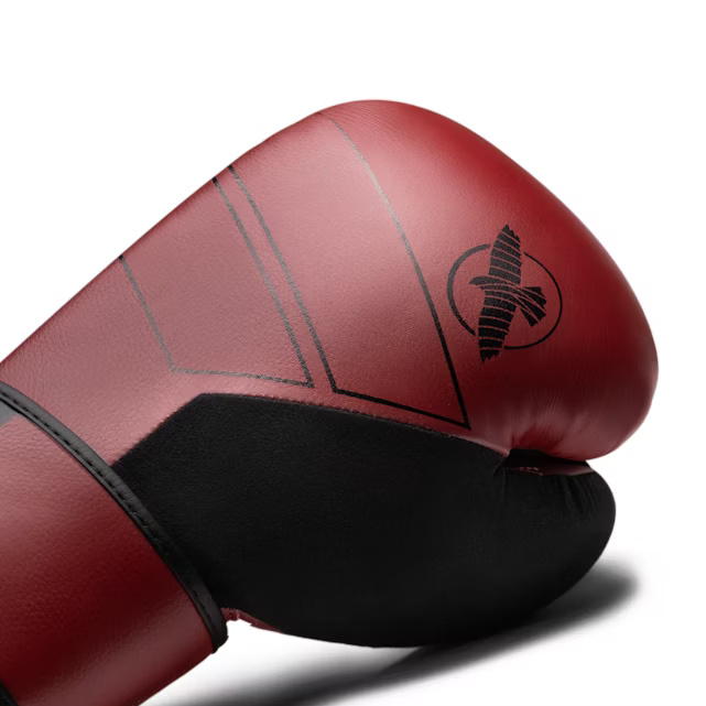 Hayabusa Boxhandschuhe S4 Leder, Rot