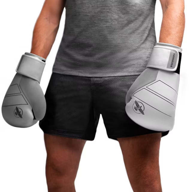 Hayabusa Boxhandschuhe S4 Leder, Weiß