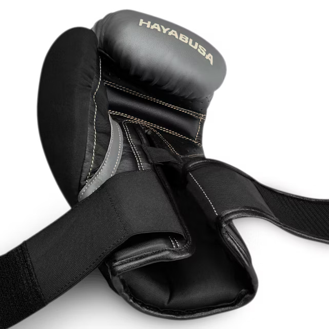 Hayabusa Boxhandschuhe T3, Grau-Schwarz