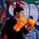 Hayabusa Boxhandschuhe T3 Neon, Orange