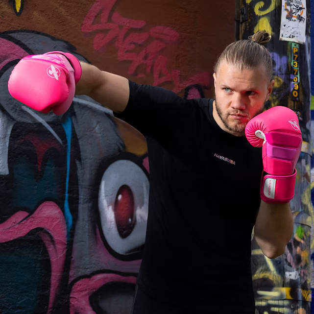 Hayabusa Boxhandschuhe T3 Neon, Pink