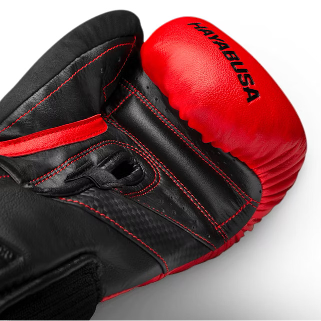 Hayabusa Boxhandschuhe T3, Rot-Schwarz