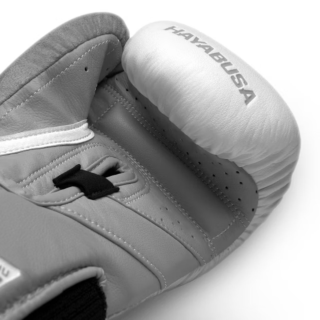Hayabusa Boxhandschuhe T3, Weiß-Grau