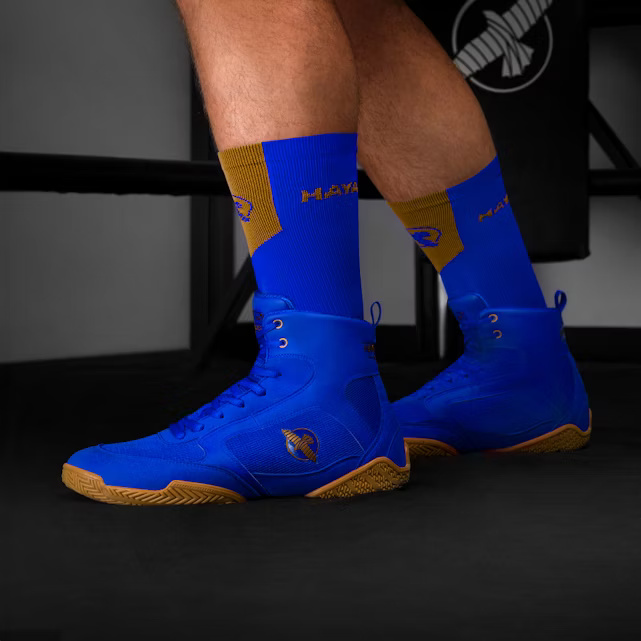 Hayabusa Boxschuhe Pro, Blau