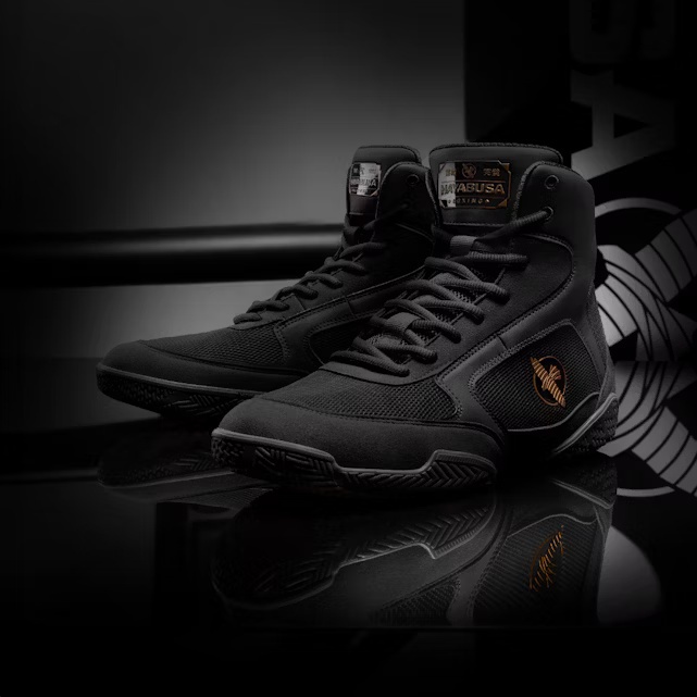 Hayabusa Boxschuhe Pro, Schwarz