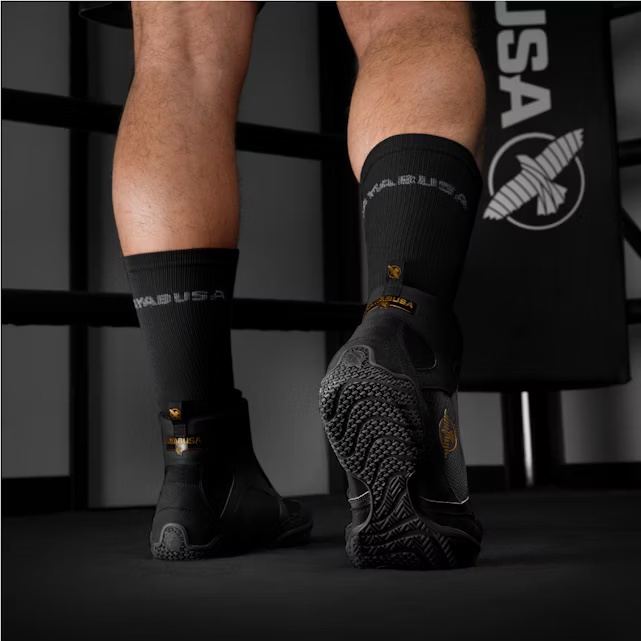 Hayabusa Boxschuhe Pro, Schwarz