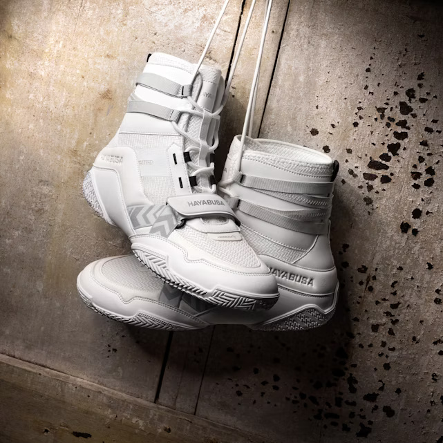 Hayabusa Boxschuhe Strike, Weiß
